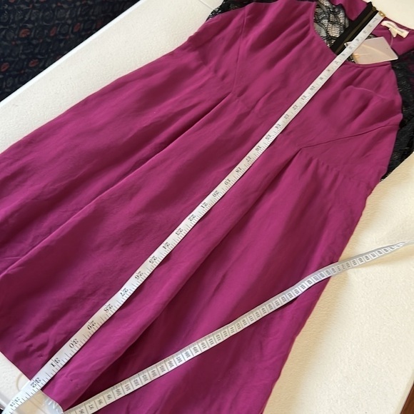 Silence + Noise (UO) Purple & Black Lace Dress Sz 4 - NWT - Picture 6 of 7
